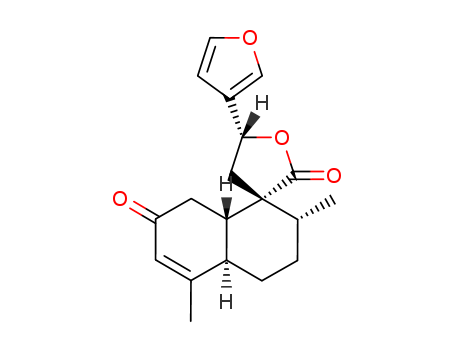 72548-29-9,TRANS-DEHYDROCROTONIN,Spiro[furan-3(2H),1'(7'H)-naphthalene]-2,7'-dione,5-(3-furanyl)-2',3',4,4',4'a,5,8',8'a-octahydro-2',5'-dimethyl-, [1'R-[1'a(R*),2'a,4'aa,8'ab]]-; Dehydrocrotonin; trans-Dehydrocrotonin