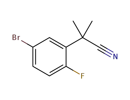 2-(5-BROMO-2-FLUOROPHENYL)-2-METHYLPROPANENITRILE