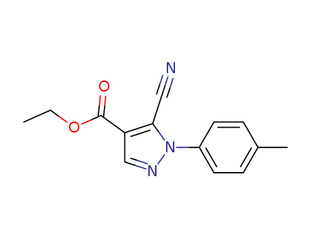 5-Cyano-1-p-tolyl-1H-pyrazole-4-carboxylic acid ethyl ester