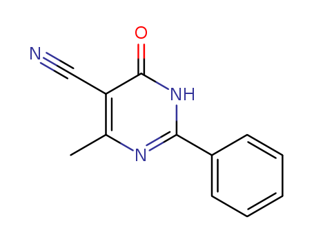 1,6-dihydro-4-methyl-6-oxo-2-phenyl-5-Pyrimidinecarbonitrile