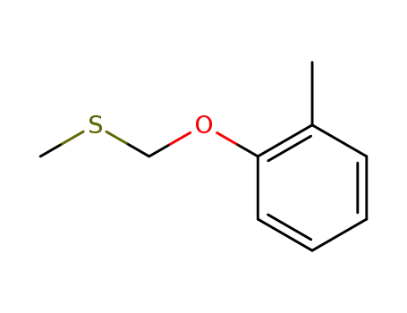 Molecular Structure of 72064-66-5 (Benzene, 1-methyl-2-[(methylthio)methoxy]-)