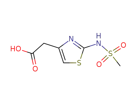 {2-[(Methylsulfonyl)amino]-1,3-thiazol-4-yl}acetic acid