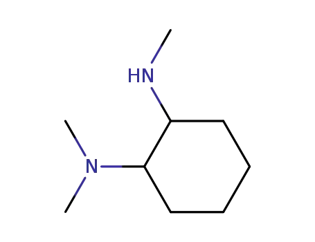 Molecular Structure of 1249587-34-5 (N,N,N'-Trimethyl-cyclohexane-1,2-diamine)
