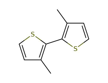 Molecular Structure of 67984-20-7 (3,3'-DIMETHYL-2,2'-BITHIOPHENYL)