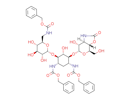 1,3,6'-tri-N-benzyloxycarbonyl-3'',4''-N,O-carbonyl-kanamycin A