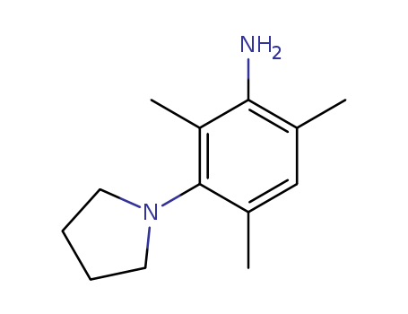 2,4,6-Trimethyl-3-(pyrrolidin-1-yl)aniline