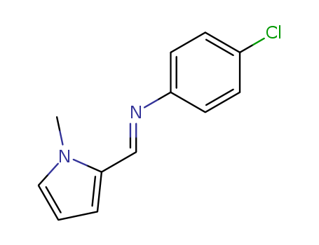 Benzenamine, 4-chloro-N-[(1-methyl-1H-pyrrol-2-yl)methylene]-