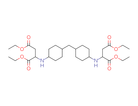 Aspartic acid,N,N'-(methylenedi-4,1-cyclohexanediyl)bis-, 1,1',4,4'-tetraethyl ester