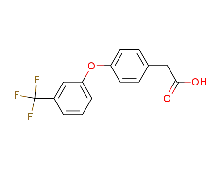 Benzeneacetic acid, 4-[3-(trifluoromethyl)phenoxy]-