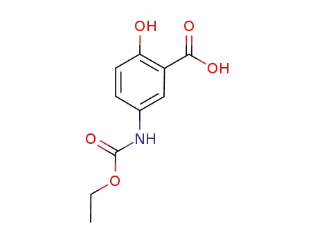 Molecular Structure of 152928-13-7 (Benzoic acid, 5-[(ethoxycarbonyl)amino]-2-hydroxy-)