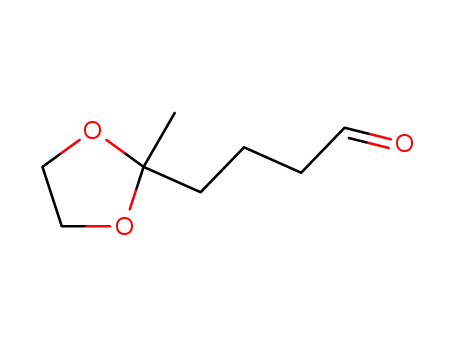 Molecular Structure of 42991-09-3 (1,3-Dioxolane-2-butanal, 2-methyl-)