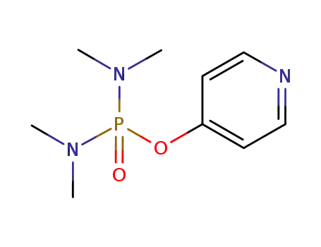 Molecular Structure of 1224597-89-0 (pyridin-4-yl N,N,N’,N’-tetramethyldiamidophosphate)
