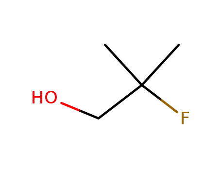 Molecular Structure of 3109-99-7 (2-FLUORO-2-METHYL-PROPAN-1-OL)