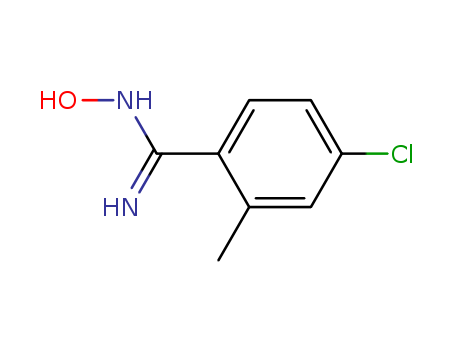 4-CHLORO-N-HYDROXY-2-METHYL-BENZAMIDINE