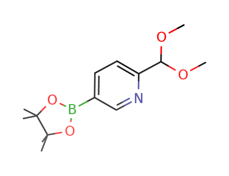 Pyridine, 2-(dimethoxymethyl)-5-(4,4,5,5-tetramethyl-1,3,2-dioxaborolan-2-yl)-