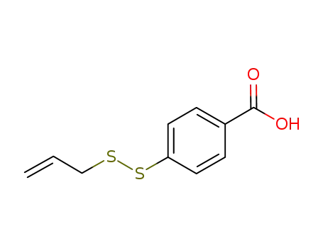 Molecular Structure of 1166842-03-0 (allyl (4-carboxyphenyl)disulfide)