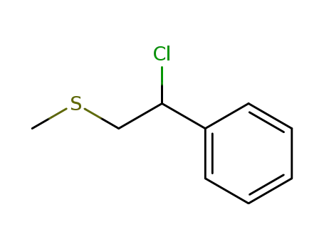 1-chloro-2-methylthio-1-phenylethane
