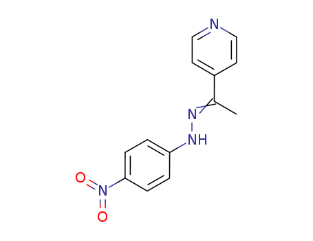 91803-46-2,4-{(1Z)-1-[2-(4-nitrophenyl)hydrazinylidene]ethyl}pyridine,