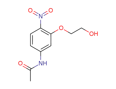 Acetamide, N-[3-(2-hydroxyethoxy)-4-nitrophenyl]-