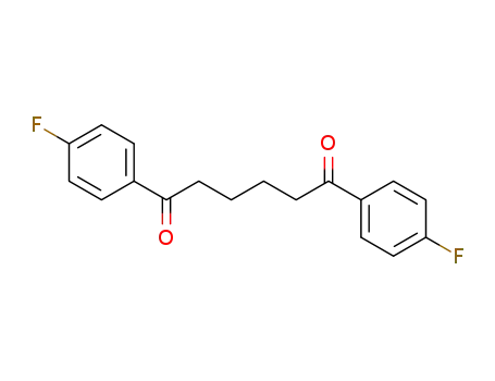 Molecular Structure of 71825-34-8 (1,6-Hexanedione, 1,6-bis(4-fluorophenyl)-)