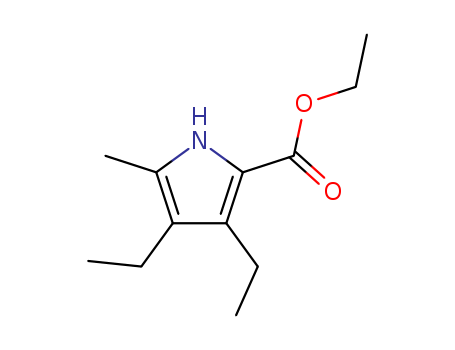 1H-Pyrrole-2-carboxylicacid, 3,4-diethyl-5-methyl-, ethyl ester