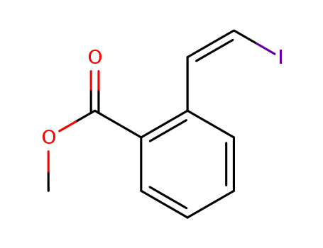 Benzoic acid, 2-[(1E)-2-iodoethenyl]-, methyl ester