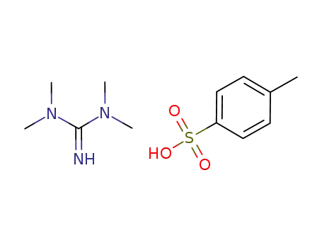 Molecular Structure of 321709-95-9 (4-methylbenzenesulfonic acid 1,1,3,3-tetramethylguanidine salt)
