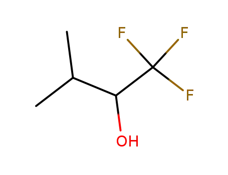 Molecular Structure of 382-02-5 (1,1,1-Trifluoro-3-methylbutan-2-ol)