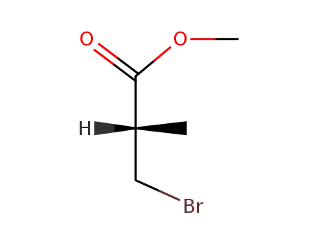 Molecular Structure of 98190-85-3 ((S)-(-)-3-BROMOISOBUTYRIC ACID METHYL ESTER)