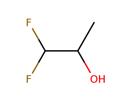Molecular Structure of 431-04-9 (2-Propanol, 1,1-difluoro-)