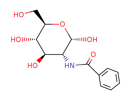 Molecular Structure of 61949-16-4 (N-BENZOYL-D-GLUCOSAMINE)