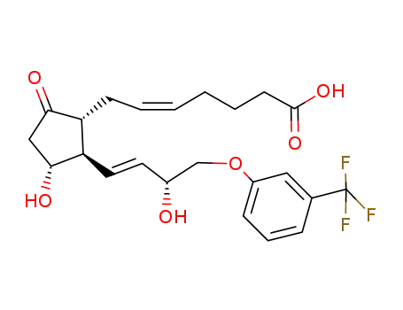 Molecular Structure of 156406-33-6 (9-KETO FLUPROSTENOL)