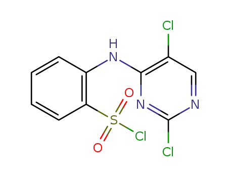 2-((2,5-dichloropyrimidin-4-yl)amino)benzene-1-sulfonyl chloride
