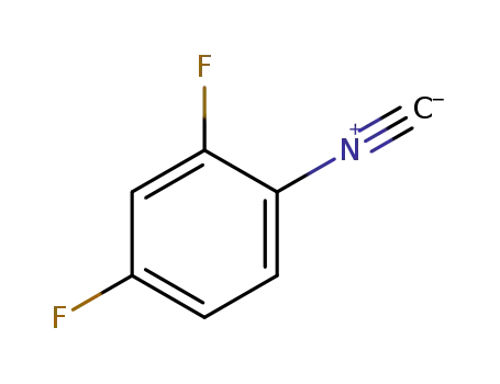 Molecular Structure of 428818-83-1 (Benzene, 2,4-difluoro-1-isocyano- (9CI))