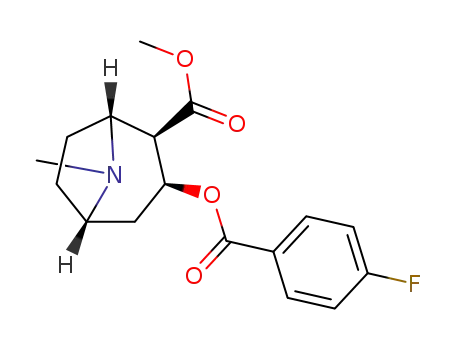 Molecular Structure of 134507-62-3 (4'-fluorococaine)