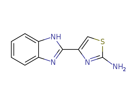 4-(1H-benzimidazol-2-yl)-1,3-thiazol-2-amine(SALTDATA: FREE)