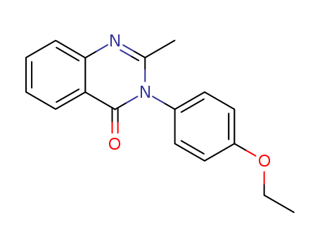 4(3H)-Quinazolinone,3-(4-ethoxyphenyl)-2-methyl-