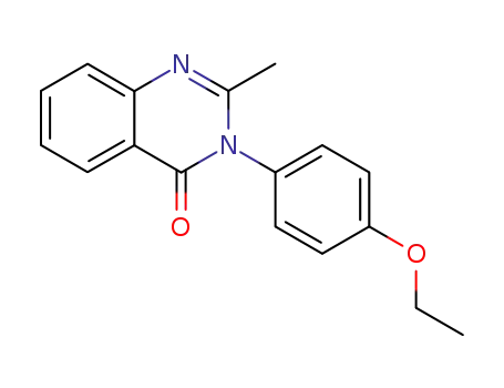 4(3H)-Quinazolinone, 3-(4-ethoxyphenyl)-2-methyl-