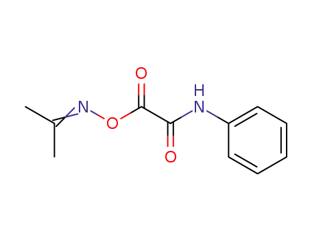 Acetamide, 2-[[(1-methylethylidene)amino]oxy]-2-oxo-N-phenyl-