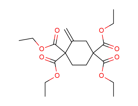 1,1,4,4-Cyclohexanetetracarboxylic acid, 2-methylene-, tetraethyl ester