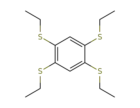 1,2,4,5-Tetrakis(ethylsulfanyl)benzene