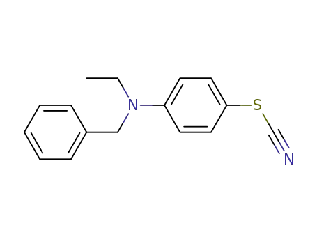 4-[Benzyl(ethyl)amino]phenyl thiocyanate