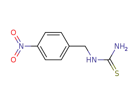 Molecular Structure of 59554-33-5 (Thiourea, [(4-nitrophenyl)methyl]-)