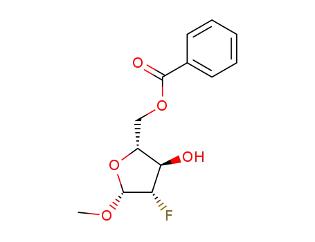 5-O-Benzoyl-2-deoxy-2-fluoro-1-O-methyl-β-D-arabinofuranose