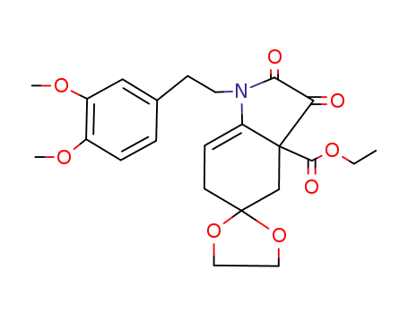 Molecular Structure of 77793-25-0 (C<sub>23</sub>H<sub>27</sub>NO<sub>8</sub>)