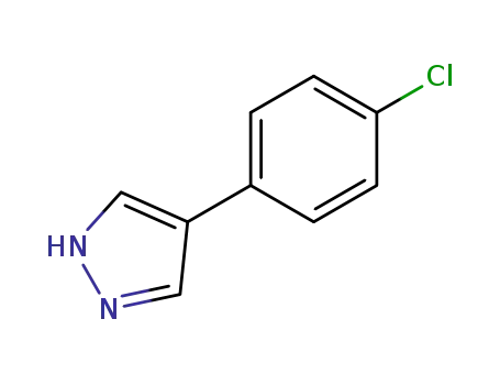 Molecular Structure of 111016-47-8 (4-(4-CHLOROPHENYL)-1H-PYRAZOLE)