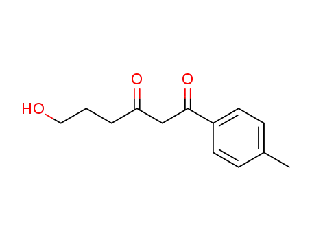 Molecular Structure of 69745-21-7 (6-HYDROXY-1-(4-METHYLPHENYL)-1,3-HEXANEDIONE)