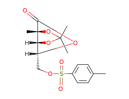 Ribonic acid,2,3-O-isopropylidene-2-C-methyl-, g-lactone, p-toluenesulfonate, D- (6CI)