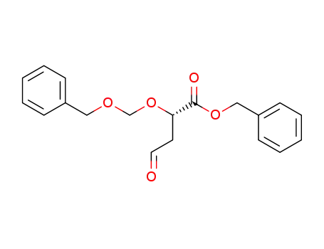 Molecular Structure of 105762-89-8 (Butanoic acid, 4-oxo-2-[(phenylmethoxy)methoxy]-, phenylmethyl ester,
(S)-)