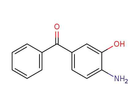 Molecular Structure of 31684-63-6 ((4-amino-3-hydroxyphenyl)(phenyl)methanone)